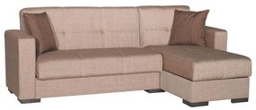 Corner Sofa Avignon Fylliana Beige - Light Brown 212*145 cm