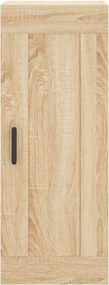 vidaXL Ντουλάπι Τοίχου Sonoma Δρυς 34,5 x 34 x 90 εκ. Επεξεργ. Ξύλο