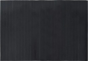vidaXL Χαλί Ορθογώνιο Μαύρο 70x100 εκ. από Μπαμπού