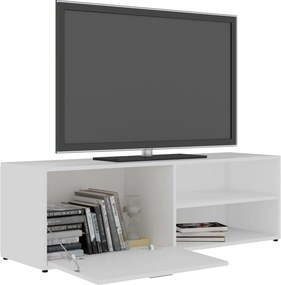 vidaXL Έπιπλο Τηλεόρασης Λευκό 120 x 34 x 37 εκ. από Επεξ. Ξύλο