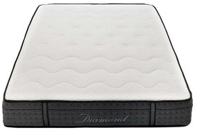 Στρώμα Diamond pakoworld pocket spring+gel memory foam 25-27cm 150x200εκ