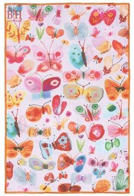 Beauty Home Πετσέτα κουζίνας διπλής όψης Microfiber Art 8652 40x60 Φουξ