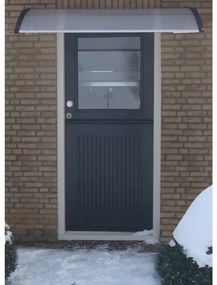 vidaXL Αντιανεμικό Ασημί Πλαστικό