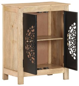vidaXL Ντουλάπι 60 x 35 x 75 εκ. από Μασίφ Ξύλο Μάνγκο