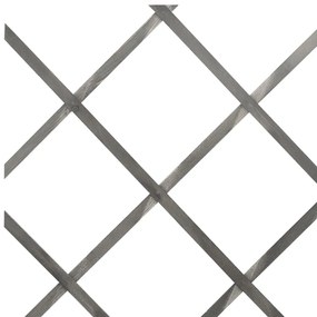 vidaXL Καφασωτό Φράχτης 5 τεμ. Γκρι 180 x 30 εκ. από Μασίφ Ξύλο Ελάτης