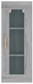 vidaXL Ντουλάπι Τοίχου Κρεμαστό Γκρι sonoma 34,5x34x90 εκ.