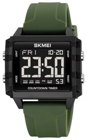 Ψηφιακό ρολόι χειρός - Skmei - 2320 - Black/Green-223205_green/black