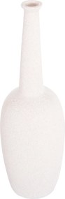 ΕΠΙΤΡΑΠΕΖΙΟ ΚΕΡΑΜΙΚΟ ΔΙΑΚΟΣΜΗΤΙΚΟ ELENDIL HM4591.01 ΥΠΟΛΕΥΚΟ ΚΡΥΣΤΑΛΛΙΚΟ Φ12x39.5Υεκ