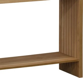 Κονσόλα Focused pakoworld MDF φυσικό 120x35x74εκ