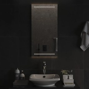vidaXL Καθρέφτης Μπάνιου με LED 40x80 εκ.