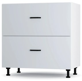 Modest Κάτω Ντουλάπι Συρταριέρα Γκρι 80x48x82cm LD1180M04
