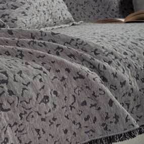 Ριχτάρι Πολυθρόνας (170x180) Nef-Nef Homeware Leopard Grey