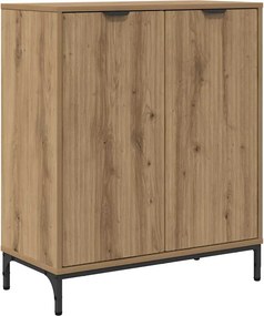 vidaXL Πλαϊνό γραφείο Artisan Oak 69,5 x 33 x 82 εκ.