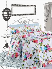 Makis Tselios Home Σετ Κουβερλί Υπέρδιπλο 220x240cm Primavera