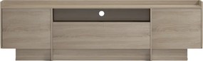 Έπιπλο τηλεόρασης Derden pakoworld sonoma 197x38x58εκ