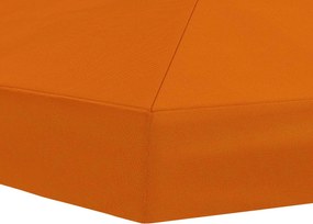 vidaXL Κάλυψη Σκηνής Γκαζebo 6 x 3 m Πορτοκαλί Πολυεστέρας 190