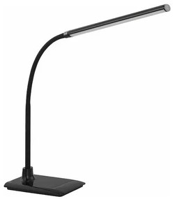 Eglo Laroa Φωτιστικό Γραφείου LED με Εύκαμπτο Βραχίονα σε Μαύρο Χρώμα 96438