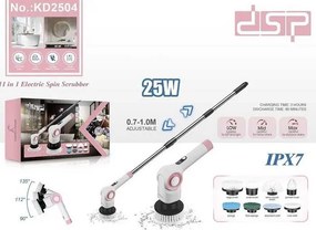 Ηλεκτρική βούρτσα καθαρισμού - Spin Scrubber - 11in1 - KD2504 - DSP - 617468