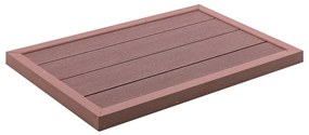 vidaXL Πάτωμα για Ηλιακή Ντουζιέρα Καφέ 101 x 63 x 5,5 εκ. από WPC