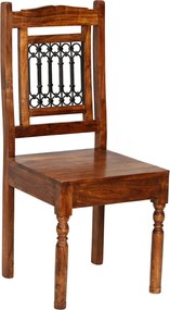 vidaXL Σετ Τραπεζαρίας 5 Τεμ. από Μασίφ Ξύλο Ακακίας