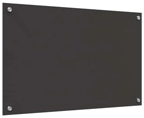 vidaXL Πίσω Πάνελ Κουζίνας 2 pcs Σκούρο Γκρι 80 x 50 cm