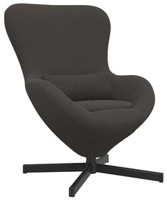 vidaXL Κάθισμα-αυγό Σκούρο γκρι 63 x 73 x 90 εκ