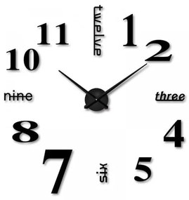 Μεγάλο Τρισδιάστατο 3D Ρολό τοίχου ZH015 Ασημί - JINGONG DIY CLOCK-35933-35933