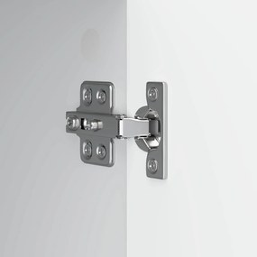 vidaXL Πλαϊνό γραφείο Λευκό 89 x 34,5 x 82 εκ. Επεξεργασμένο Ξύλο