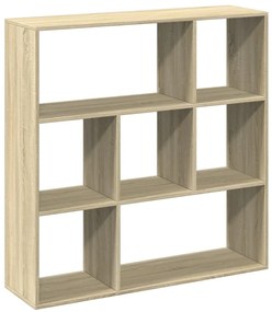 vidaXL Βιβλιοθήκη/Διαχωριστικό Χώρου Δρυς 102x29x103,5 εκ. Επεξ. Ξύλο