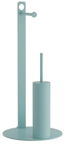 Πιγκάλ Με Χαρτοθήκη Ανοξείδωτο Matt Turquoise Pam &amp; Co Φ28x60εκ. 4-400-913