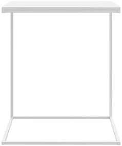 vidaXL Τραπέζι Βοηθητικό Λευκό 55x35x66εκ. από Επεξεργασμένο Ξύλο