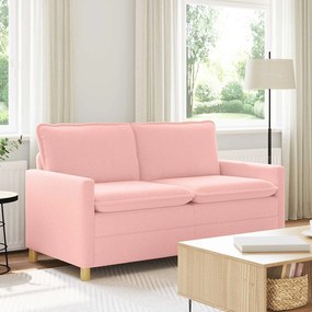 vidaXL Καναπές Ροζ 156 x 81 x 87,5 εκ Ύφασμα