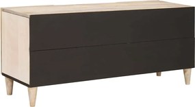 vidaXL Μονάδες TV με ράφι Λευκό 105 x 33 x 46 εκ. Επεξεργασμένο ξύλο