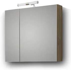 Σετ Έπιπλο Μπάνιου OMEGA 75 Beige Oak 75x46x135 εκ.