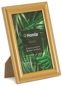 Κορνίζα Lens 161730 10x15cm Gold Plastic,Mdf