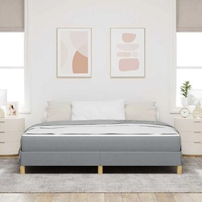 vidaXL Κρεβάτι με ελατήρια Ταμπά, Καφέ 180 x 200 cm