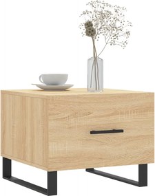 vidaXL Τραπεζάκια Σαλονιού 2 τεμ Sonoma Δρυς 50x50x40 εκ Επεξ. Ξύλο