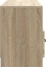 vidaXL Ντουλάπι TV Sonoma Δρυς 102 x 34,5 x 47 εκ Επεξεργασμένο Ξύλο
