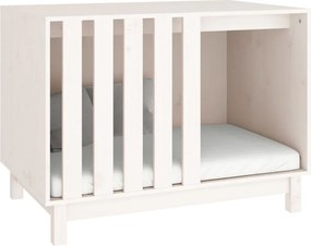 vidaXL Σπίτι Σκύλου Λευκό 90 x 60 x 67 εκ.
