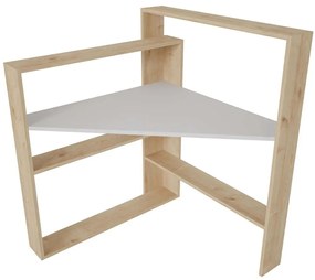 Γραφείο Kelly 875ZNA4634 93,6x93,6x114cm Oak-White