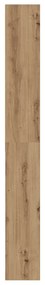 vidaXL Ντουλάπι πλυντηρίου ρούχων Artisan Oak 64x24x190 cm