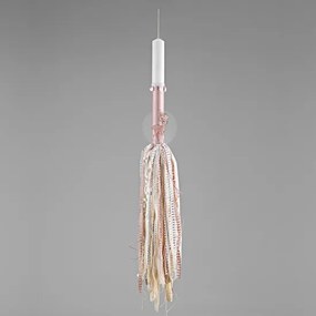 Λαμπάδα βάπτισης με ελαφάκι