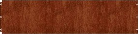 vidaXL Περίγραμμα γκαζόν 10 τμχ. 25 x 103 cm Σκ rusty