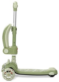Πατίνι Scooter Swiftie Τρίτροχο Αναδιπλούμενο με Κάθισμα  Green  10390220002 Lorelli