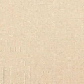 vidaXL Κεφαλάρι Τοίχου 12 pcs 60 x 15 cm Κρεμ ύφασμα