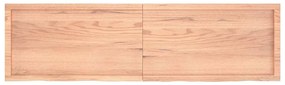 vidaXL Πάγκος Μπάνιου Αν. Καφέ 180x50x(2-4) εκ. Επεξεργ. Μασίφ Ξύλο