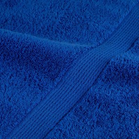 vidaXL Πετσέτες Premium SOLUND 4 τεμ. Μπλε 100x200 εκ. 600 γρ./μ²