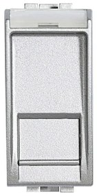 Πρίζα 1 Στοιχείου RJ45 CAT5E UTP Αλουμίνιο Bticino NT4279C5E Legrand-NT4279C5E-Αλουμίνιο NT4279C5E