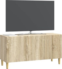 vidaXL Ντουλάπι TV 99 x 34,5 x 50 εκ. Sonoma Δρυς Επεξεργασμένο Ξύλο