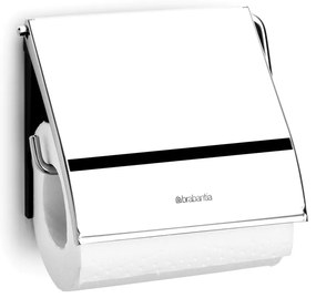 Brabantia 90300281 Επιτοίχια Χαρτοθήκη ReNew Brilliant Steel